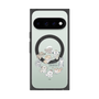プレミアムスクエアケース with Pixelsnap［ こんにちは、いぬです - みんなそろって - クリア ］