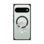 プレミアムスクエアケース with Pixelsnap［ こんにちは、いぬです - みんなそろって - クリア ］