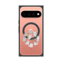 プレミアムスクエアケース with Pixelsnap［ こんにちは、いぬです - みんなそろって - クリア ］