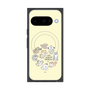 プレミアムスクエアケース with Pixelsnap［ こんにちは、いぬです - みんなそろって - ベージュ ］