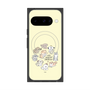 プレミアムスクエアケース with Pixelsnap［ こんにちは、いぬです - みんなそろって - ベージュ ］