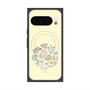 プレミアムスクエアケース with Pixelsnap［ こんにちは、いぬです - みんなそろって - ベージュ ］