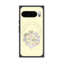 プレミアムスクエアケース with Pixelsnap［ こんにちは、いぬです - みんなそろって - ベージュ ］