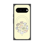 プレミアムスクエアケース with Pixelsnap［ こんにちは、いぬです - みんなそろって - ベージュ ］