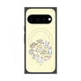 プレミアムスクエアケース with Pixelsnap［ こんにちは、いぬです - みんなそろって - ベージュ ］