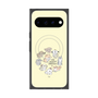 プレミアムスクエアケース with Pixelsnap［ こんにちは、いぬです - みんなそろって - ベージュ ］