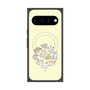プレミアムスクエアケース with Pixelsnap［ こんにちは、いぬです - みんなそろって - ベージュ ］