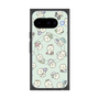 プレミアムスクエアケース with Pixelsnap［ もっさりもさお - もさおがいっぱい - グリーン ］
