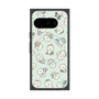 プレミアムスクエアケース with Pixelsnap［ もっさりもさお - もさおがいっぱい - グリーン ］
