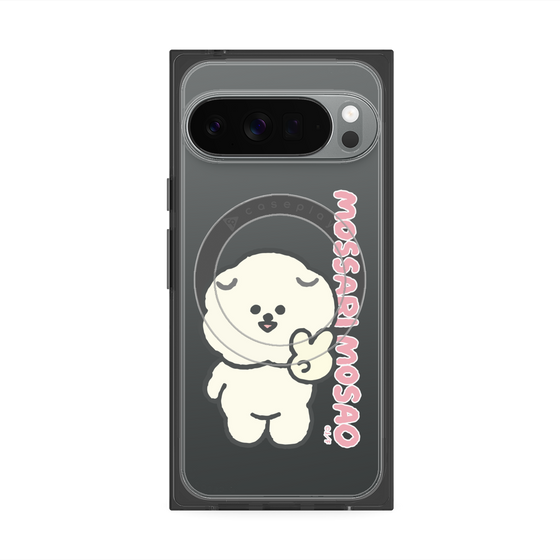 プレミアムスクエアケース with Pixelsnap［ もっさりもさお - ピスもさ ］