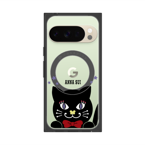 プレミアムスクエアケース with Pixelsnap［ ANNA SUI - TITIとスター - クリア ］