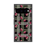 プレミアムスクエアケース with Pixelsnap［ ANNA SUI - クローバーフラワー ］