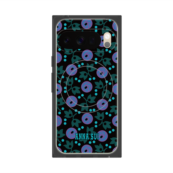 プレミアムスクエアケース with Pixelsnap［ ANNA SUI - オーキッド ］