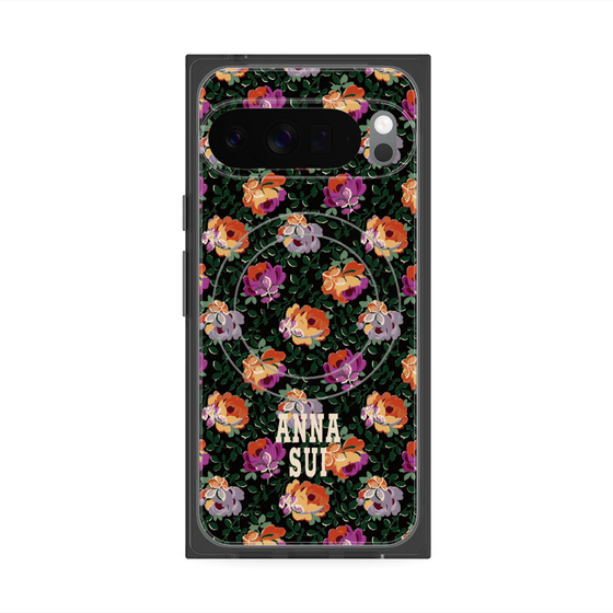 プレミアムスクエアケース with Pixelsnap［ ANNA SUI - オンブルローズ ］