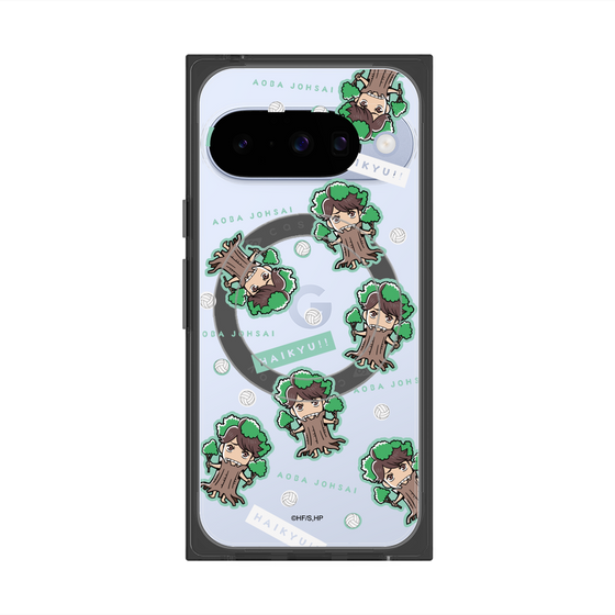 プレミアムスクエアケース with Pixelsnap［ ハイキュー!! - マスコットキャラ - 青葉城西高校 ］