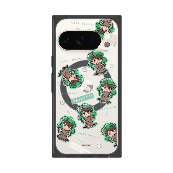 プレミアムスクエアケース with Pixelsnap［ ハイキュー!! - マスコットキャラ - 青葉城西高校 ］