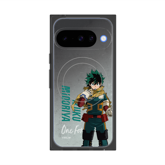 プレミアムスクエアケース with Pixelsnap［ 僕のヒーローアカデミア - 立ち絵 - 緑谷 出久 ］