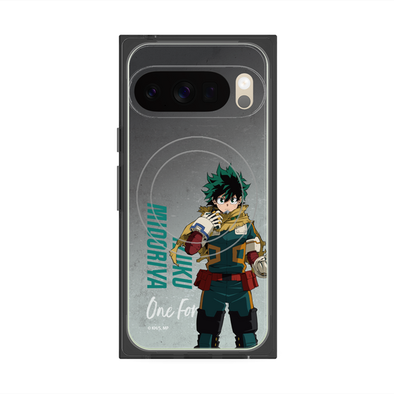 プレミアムスクエアケース with Pixelsnap［ 僕のヒーローアカデミア - 立ち絵 - 緑谷 出久 ］