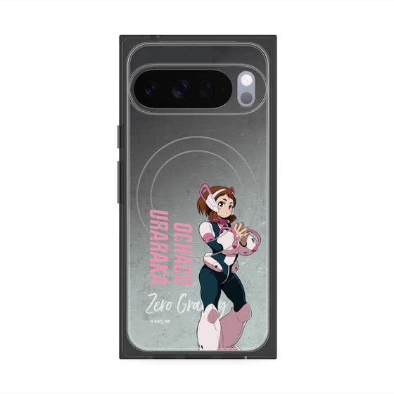 プレミアムスクエアケース with Pixelsnap［ 僕のヒーローアカデミア - 立ち絵 - 麗日 お茶子 ］