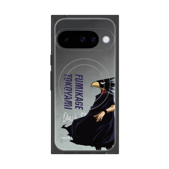 プレミアムスクエアケース with Pixelsnap［ 僕のヒーローアカデミア - 立ち絵 - 常闇 踏陰 ］