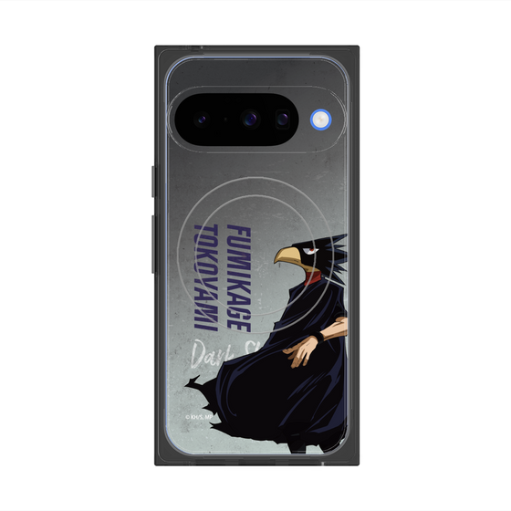 プレミアムスクエアケース with Pixelsnap［ 僕のヒーローアカデミア - 立ち絵 - 常闇 踏陰 ］