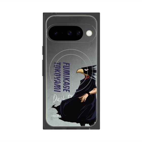 プレミアムスクエアケース with Pixelsnap［ 僕のヒーローアカデミア - 立ち絵 - 常闇 踏陰 ］