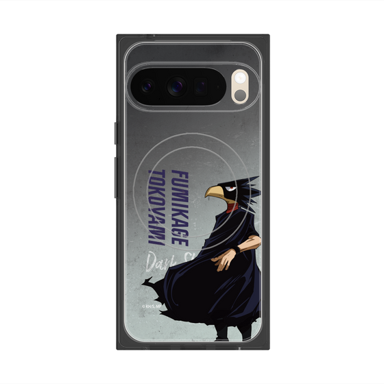 プレミアムスクエアケース with Pixelsnap［ 僕のヒーローアカデミア - 立ち絵 - 常闇 踏陰 ］