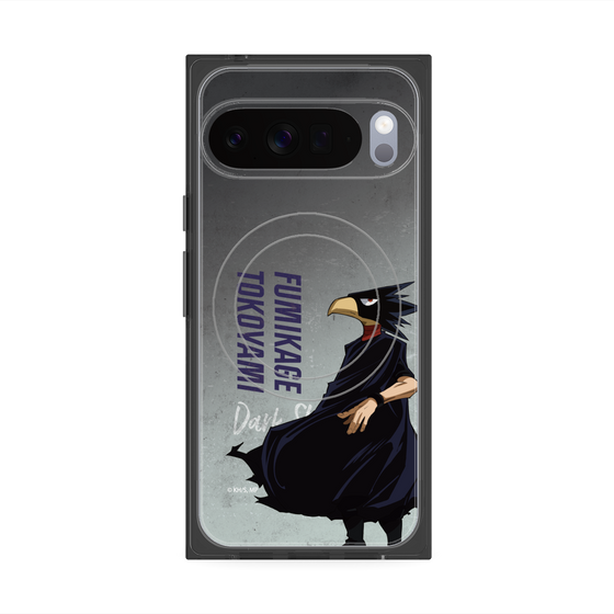 プレミアムスクエアケース with Pixelsnap［ 僕のヒーローアカデミア - 立ち絵 - 常闇 踏陰 ］