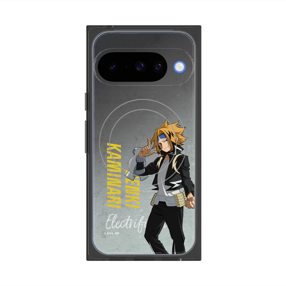 プレミアムスクエアケース with Pixelsnap［ 僕のヒーローアカデミア - 立ち絵 - 上鳴 電気 ］