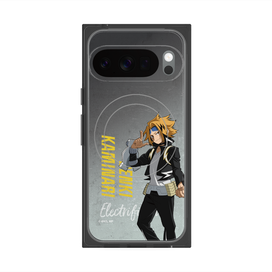 プレミアムスクエアケース with Pixelsnap［ 僕のヒーローアカデミア - 立ち絵 - 上鳴 電気 ］