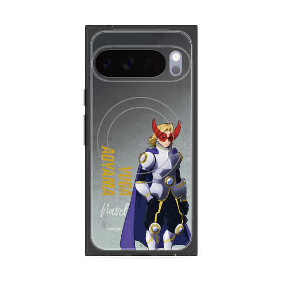 プレミアムスクエアケース with Pixelsnap［ 僕のヒーローアカデミア - 立ち絵 - 青山 優雅 ］