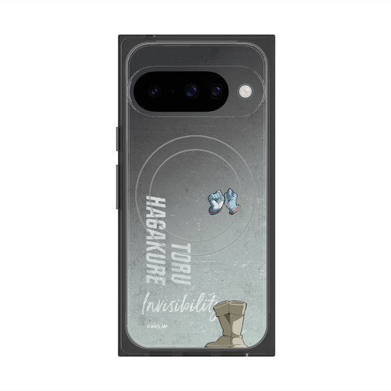 プレミアムスクエアケース with Pixelsnap［ 僕のヒーローアカデミア - 立ち絵 - 葉隠 透 ］