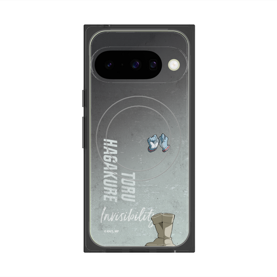 プレミアムスクエアケース with Pixelsnap［ 僕のヒーローアカデミア - 立ち絵 - 葉隠 透 ］