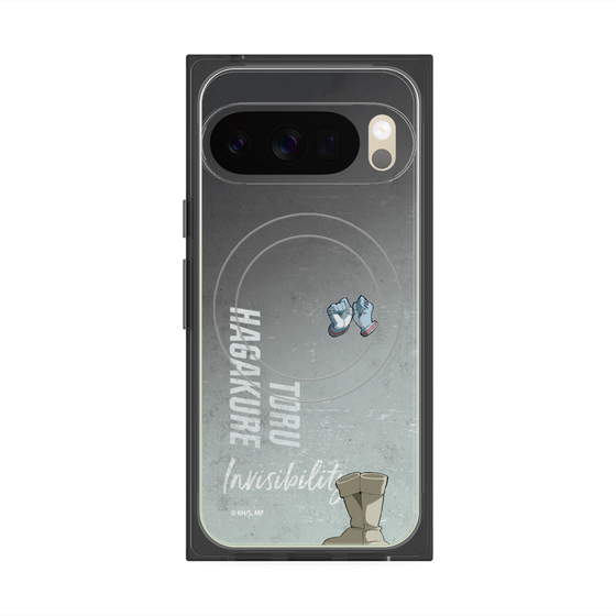 プレミアムスクエアケース with Pixelsnap［ 僕のヒーローアカデミア - 立ち絵 - 葉隠 透 ］