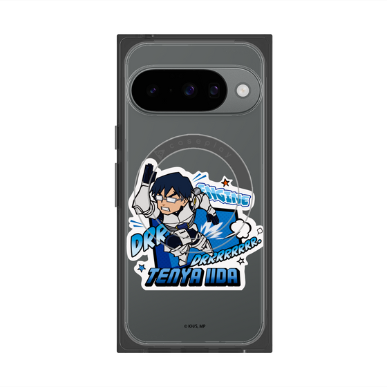 プレミアムスクエアケース with Pixelsnap［ 僕のヒーローアカデミア - ミニキャラ - 飯田 天哉 ］