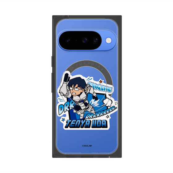 プレミアムスクエアケース with Pixelsnap［ 僕のヒーローアカデミア - ミニキャラ - 飯田 天哉 ］