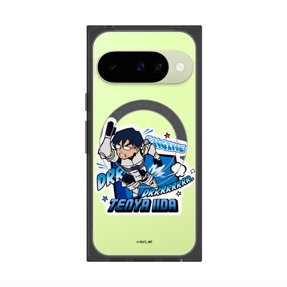 プレミアムスクエアケース with Pixelsnap［ 僕のヒーローアカデミア - ミニキャラ - 飯田 天哉 ］