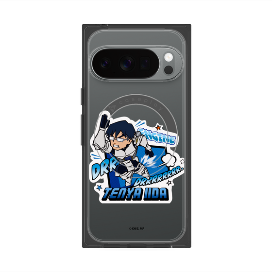 プレミアムスクエアケース with Pixelsnap［ 僕のヒーローアカデミア - ミニキャラ - 飯田 天哉 ］