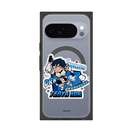 プレミアムスクエアケース with Pixelsnap［ 僕のヒーローアカデミア - ミニキャラ - 飯田 天哉 ］