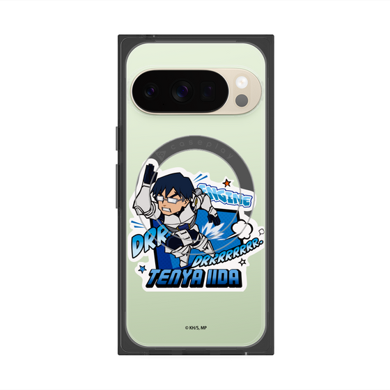 プレミアムスクエアケース with Pixelsnap［ 僕のヒーローアカデミア - ミニキャラ - 飯田 天哉 ］