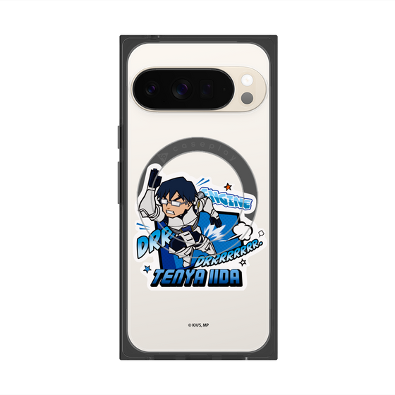 プレミアムスクエアケース with Pixelsnap［ 僕のヒーローアカデミア - ミニキャラ - 飯田 天哉 ］