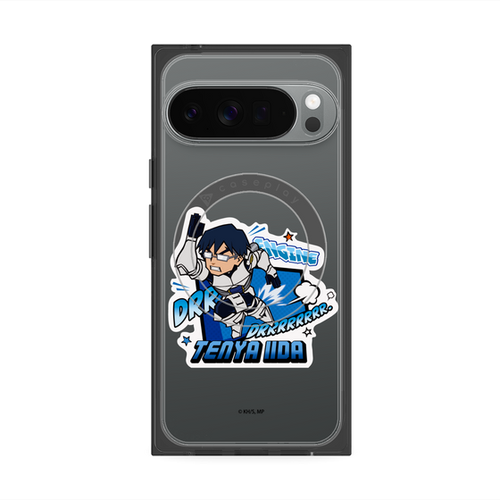 プレミアムスクエアケース with Pixelsnap［ 僕のヒーローアカデミア - ミニキャラ - 飯田 天哉 ］