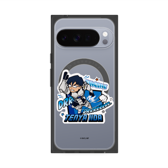 プレミアムスクエアケース with Pixelsnap［ 僕のヒーローアカデミア - ミニキャラ - 飯田 天哉 ］