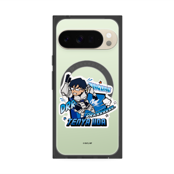 プレミアムスクエアケース with Pixelsnap［ 僕のヒーローアカデミア - ミニキャラ - 飯田 天哉 ］