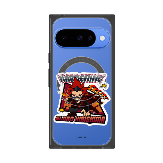 プレミアムスクエアケース with Pixelsnap［ 僕のヒーローアカデミア - ミニキャラ - 切島 鋭児郎 ］