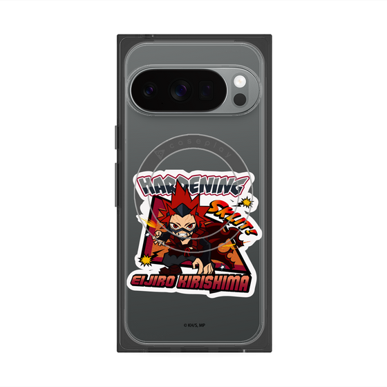 プレミアムスクエアケース with Pixelsnap［ 僕のヒーローアカデミア - ミニキャラ - 切島 鋭児郎 ］