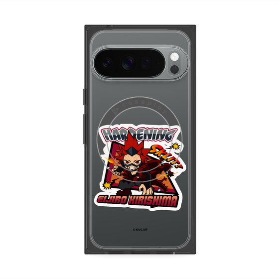 プレミアムスクエアケース with Pixelsnap［ 僕のヒーローアカデミア - ミニキャラ - 切島 鋭児郎 ］