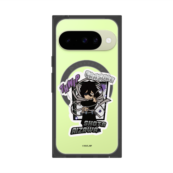 プレミアムスクエアケース with Pixelsnap［ 僕のヒーローアカデミア - ミニキャラ - 相澤 消太 ］