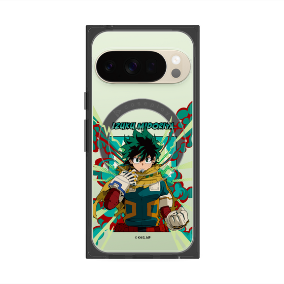 プレミアムスクエアケース with Pixelsnap［ 僕のヒーローアカデミア - ポップ - 緑谷 出久 ］