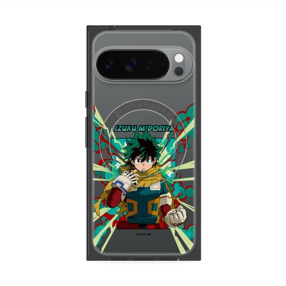 プレミアムスクエアケース with Pixelsnap［ 僕のヒーローアカデミア - ポップ - 緑谷 出久 ］